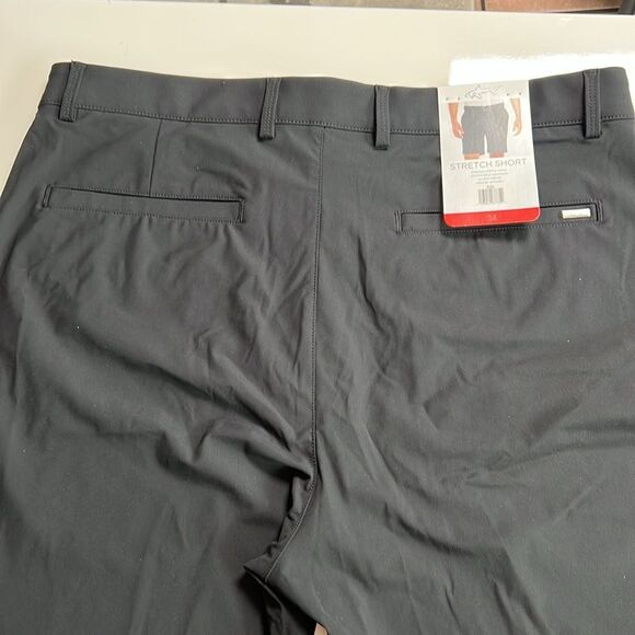 Greg Norman Golf Stretch Shorts Size 34 Black - Picture 4 of 9